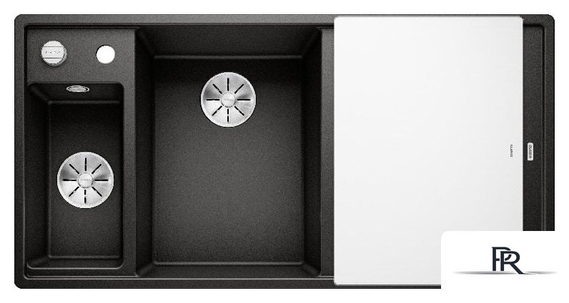 Кухонная мойка Blanco AXIA III 6 S 525848 (черный) - Изображение №1 — Интернет-магазин ПроЗаказ