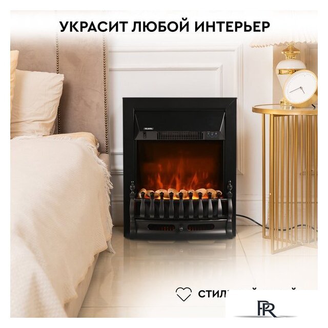 Электрокамин Planta PFP-FS400 (черный) - Изображение №4 — Интернет-магазин ПроЗаказ