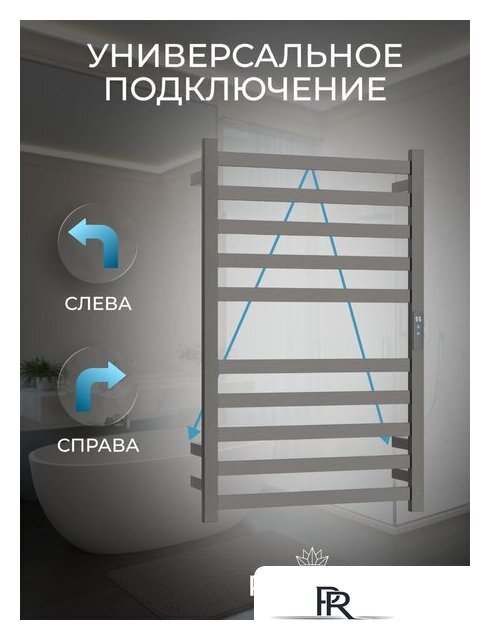 Полотенцесушитель Roxen Plaza 11040-5079C - Изображение №2 — Интернет-магазин ПроЗаказ