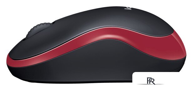 Мышь Logitech M186 (черный/красный) - Изображение №4 — Интернет-магазин ПроЗаказ