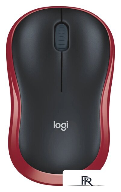 Мышь Logitech M186 (черный/красный) - Изображение №1 — Интернет-магазин ПроЗаказ
