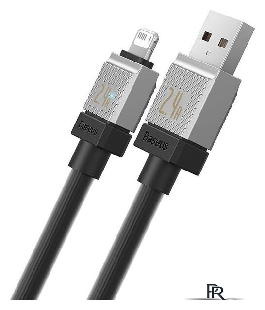 Кабель Baseus CoolPlay Series USB Type-A - Lightning (1 м, черный) - Изображение №3 — Интернет-магазин ПроЗаказ