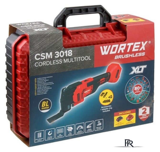 Реноватор Wortex CSM 3018 ALL1 XLT Set 2333074 (с 1-им АКБ, кейс) - Изображение №12 — Интернет-магазин ПроЗаказ