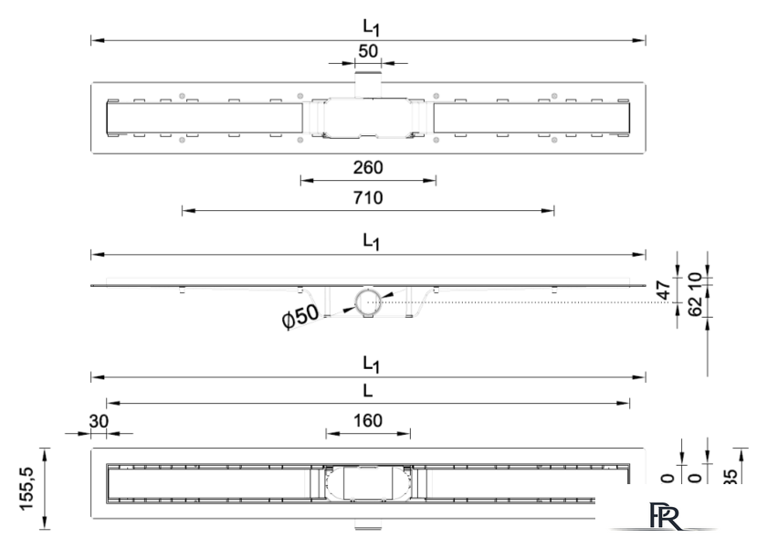 Трап/канал Styron STY-F-70 - Изображение №3 — Интернет-магазин ПроЗаказ