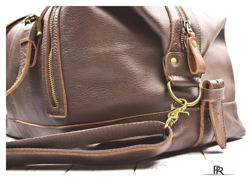 Дорожная сумка Carlo Gattini Sinfonica Campora 4019-04 (темно-коричневый) - Изображение №5 — Интернет-магазин ПроЗаказ