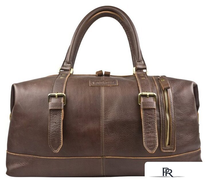 Дорожная сумка Carlo Gattini Sinfonica Campora 4019-04 (темно-коричневый) - Изображение №1 — Интернет-магазин ПроЗаказ