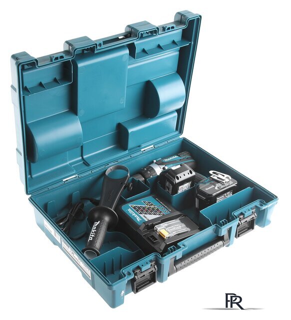 Ударная дрель-шуруповерт Makita DHP458RFE (с 2-мя АКБ, кейс) - Изображение №9 — Интернет-магазин ПроЗаказ