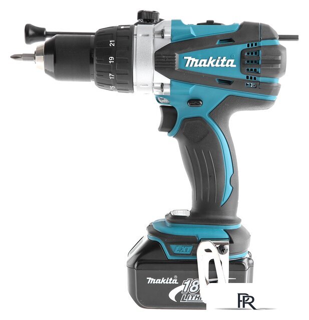 Ударная дрель-шуруповерт Makita DHP458RFE (с 2-мя АКБ, кейс) - Изображение №2 — Интернет-магазин ПроЗаказ