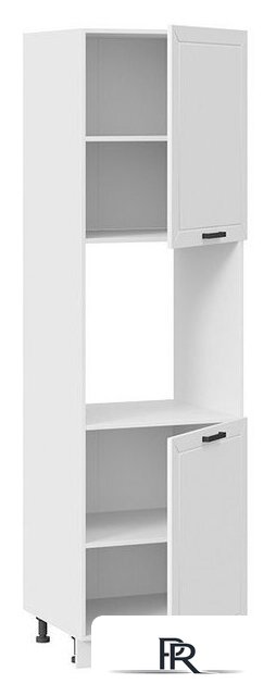 Шкаф напольный Трия Лорас 1П6 (белый/холст белый) - Изображение №3 — Интернет-магазин ПроЗаказ