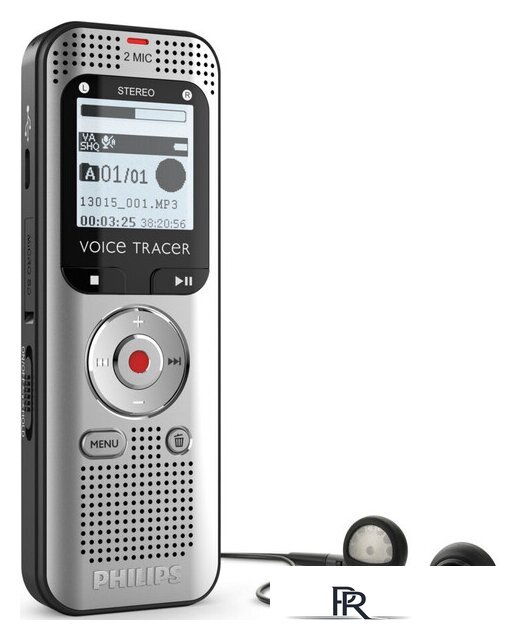 Диктофон Philips VoiceTracer DVT2015 - Изображение №5 — Интернет-магазин ПроЗаказ