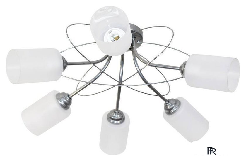 Припотолочная люстра Элетех Орбиталь 161 НСБ 01-6х60-106 Е27 1005404584 (хром) - Изображение №3 — Интернет-магазин ПроЗаказ