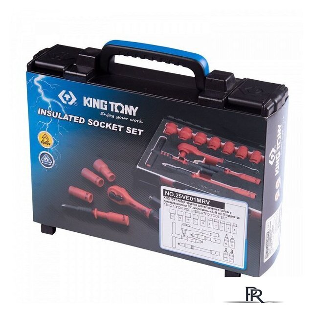 Универсальный набор инструментов King Tony 25VE01MRV (18 предметов) - Изображение №2 — Интернет-магазин ПроЗаказ