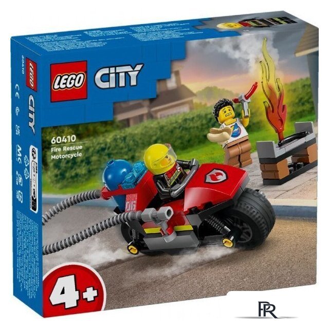 Конструктор LEGO City 60410 Пожарный мотоцикл - Изображение №1 — Интернет-магазин ПроЗаказ