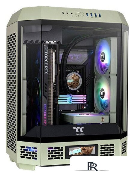 Корпус Thermaltake The Tower 600 Matcha Green CA-1Z1-00MEWN-00 - Изображение №1 — Интернет-магазин ПроЗаказ