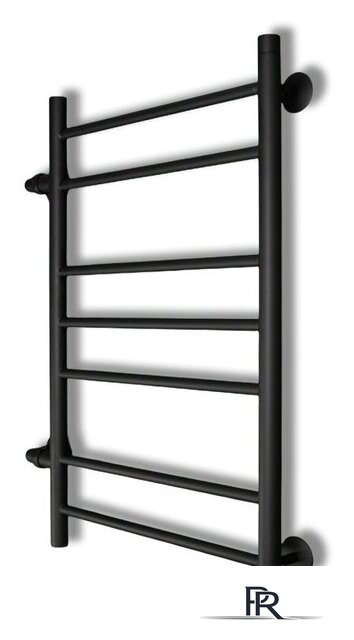 Полотенцесушитель Маргроид Вид 10 80x50 БП (черный матовый) - Изображение №4 — Интернет-магазин ПроЗаказ