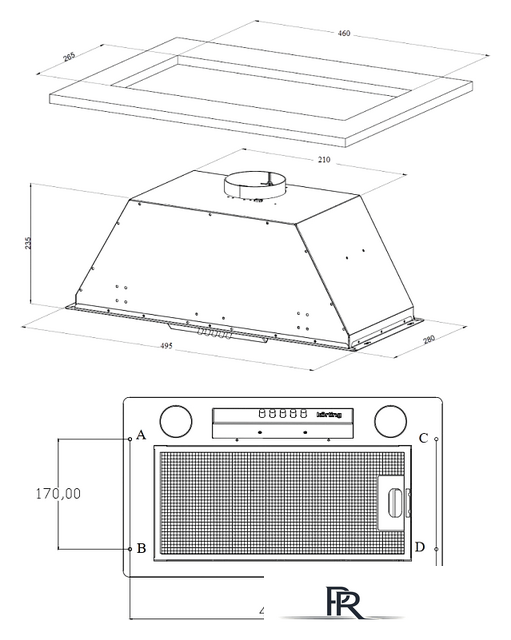 Кухонная вытяжка Korting KHI 6631 RN - Изображение №4 — Интернет-магазин ПроЗаказ