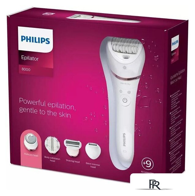 Эпилятор Philips BRE740/10 - Изображение №6 — Интернет-магазин ПроЗаказ