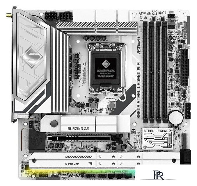 Материнская плата ASRock B860M Steel Legend WiFi - Изображение №1 — Интернет-магазин ПроЗаказ
