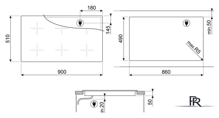 Варочная панель Smeg SIM3964MB - Изображение №5 — Интернет-магазин ПроЗаказ