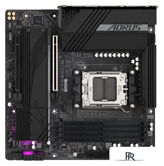 Материнская плата Gigabyte B650M Aorus Elite (rev. 1.3) - Изображение №5 — Интернет-магазин ПроЗаказ