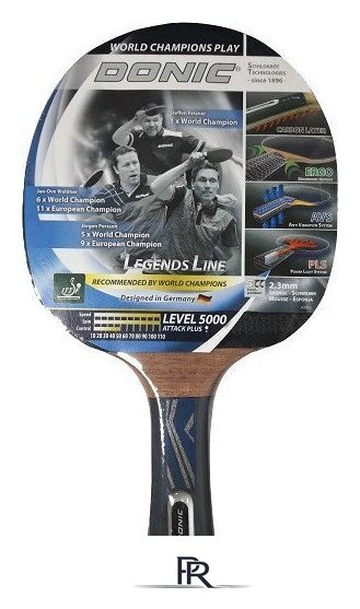 Ракетка для настольного тенниса Donic-Schildkrot Legends 5000 754439 - Изображение №1 — Интернет-магазин ПроЗаказ