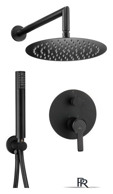 Душевая система  Deante Cascada Arnika Nero NAC N9QP - Изображение №1 — Интернет-магазин ПроЗаказ