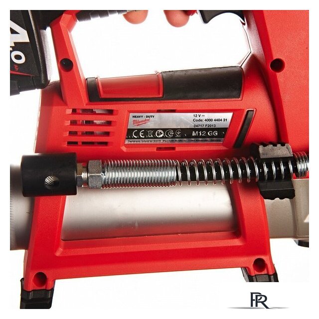 Пистолет смазочный  Milwaukee M12 GG-401B 4933441675 (с 1-им АКБ, сумка) - Изображение №10 — Интернет-магазин ПроЗаказ