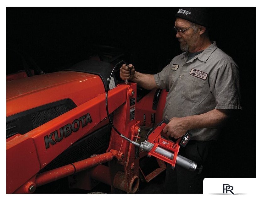 Пистолет смазочный  Milwaukee M12 GG-401B 4933441675 (с 1-им АКБ, сумка) - Изображение №6 — Интернет-магазин ПроЗаказ