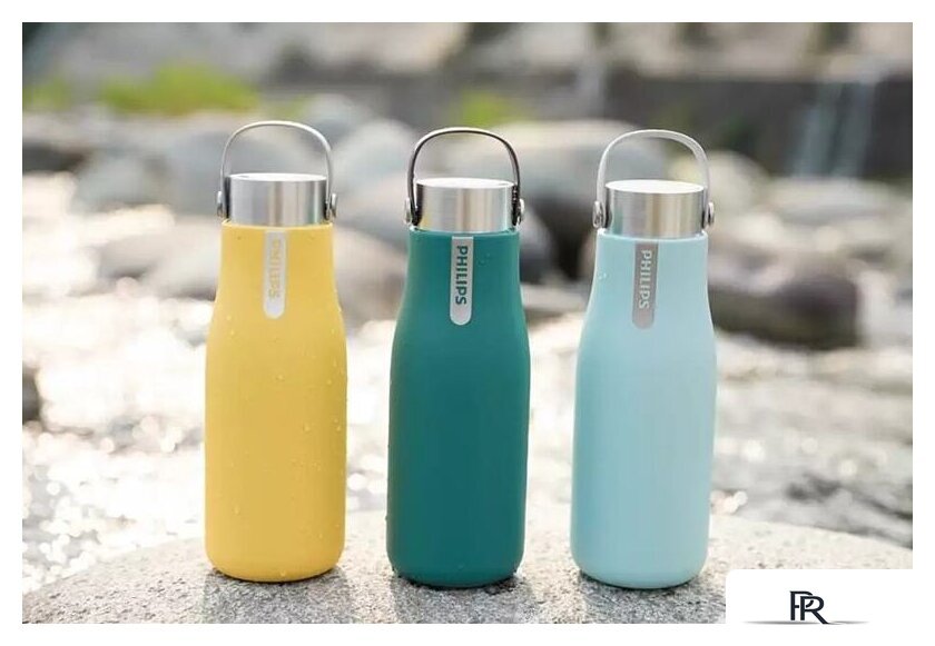 Бутылка для воды Philips GoZero AWP2788YL/10 - Изображение №3 — Интернет-магазин ПроЗаказ