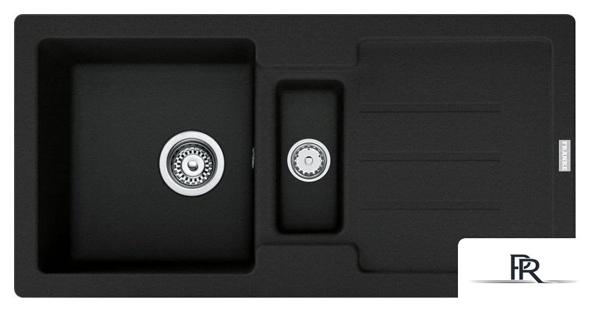 Кухонная мойка Franke Strada SAG 651-86 114.0676.322 (матовый черный) - Изображение №1 — Интернет-магазин ПроЗаказ