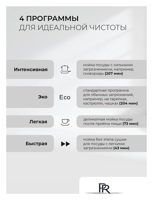 Встраиваемая посудомоечная машина LEX DW4541BL Compact - Изображение №3 — Интернет-магазин ПроЗаказ