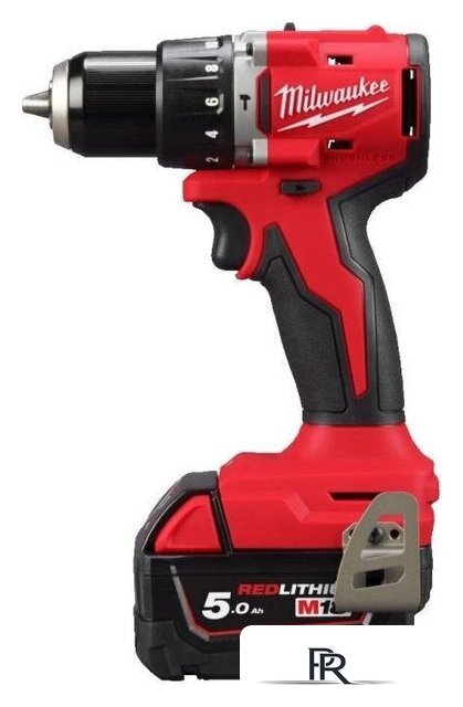 Ударная дрель-шуруповерт Milwaukee M18 M18BLPDRC-502C 4933492826 (с 2-мя АКБ 5 Ач, кейс) - Изображение №2 — Интернет-магазин ПроЗаказ