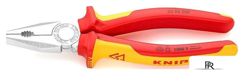 Плоскогубцы Knipex VDE 1000V 0306200SB - Изображение №1 — Интернет-магазин ПроЗаказ