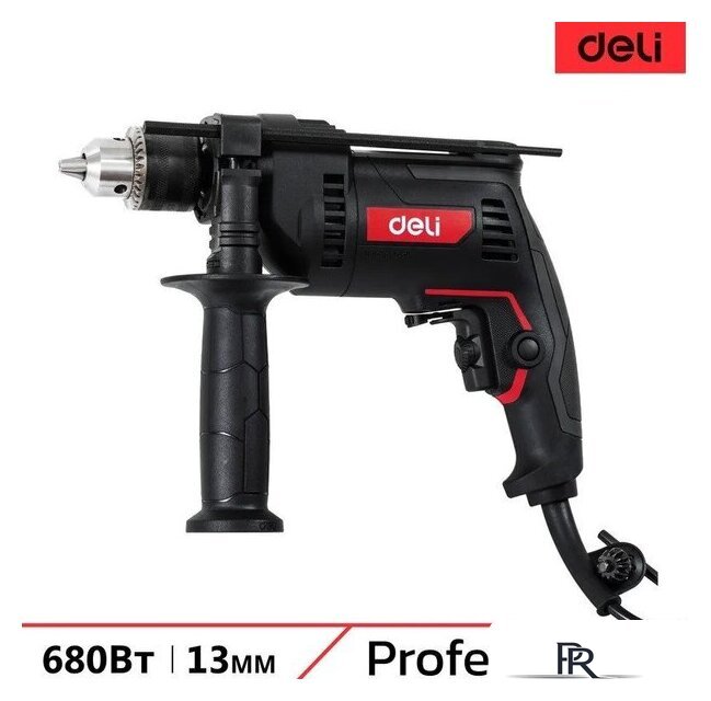 Ударная дрель Deli DE-CZ13-1E - Изображение №1 — Интернет-магазин ПроЗаказ