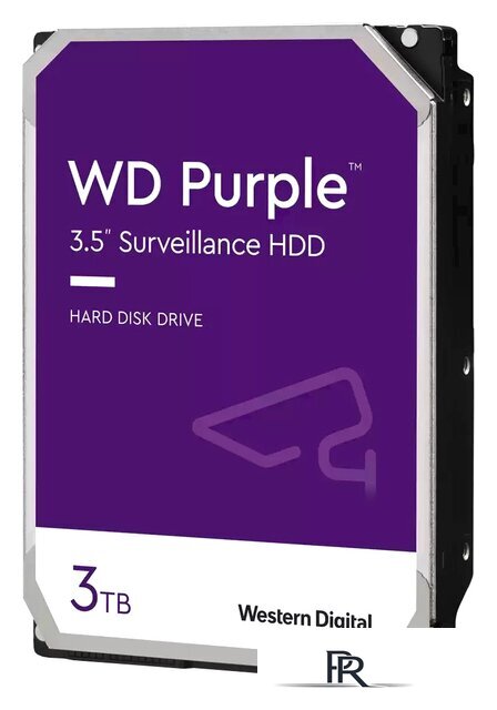 Жесткий диск WD Purple 3TB WD33PURZ - Изображение №1 — Интернет-магазин ПроЗаказ
