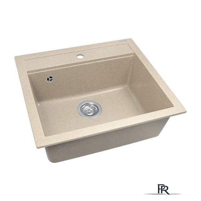 Кухонная мойка Aquasanita Quadro SQQ100W (beige 110) - Изображение №1 — Интернет-магазин ПроЗаказ