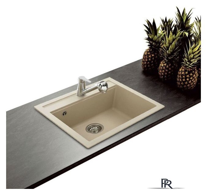 Кухонная мойка Aquasanita Quadro SQQ100W (beige 110) - Изображение №11 — Интернет-магазин ПроЗаказ