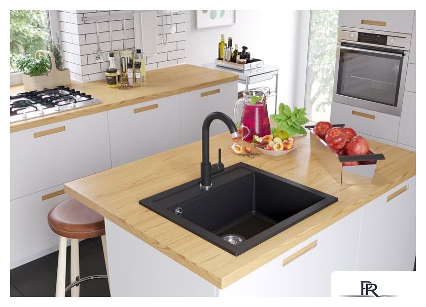 Кухонная мойка Aquasanita Quadro SQQ100W (beige 110) - Изображение №16 — Интернет-магазин ПроЗаказ