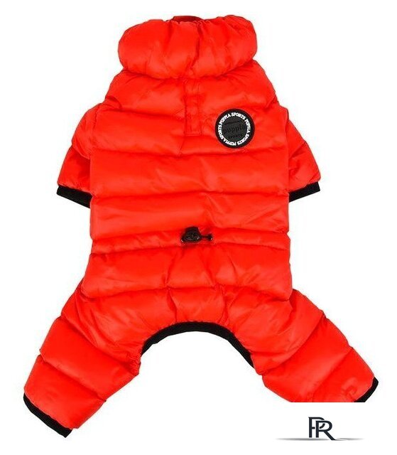 Комбинезон для животных Puppia Jumpesuit B PAPD-JM1673-RD-M (красный) - Изображение №1 — Интернет-магазин ПроЗаказ