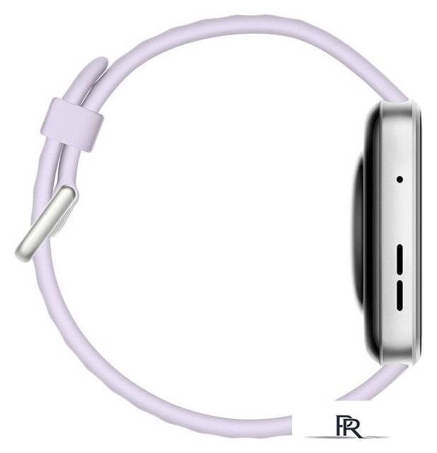 Умные часы Huawei Watch FIT 4 (серебристый, с сиреневым силиконовым ремешком, международная версия) - Изображение №6 — Интернет-магазин ПроЗаказ