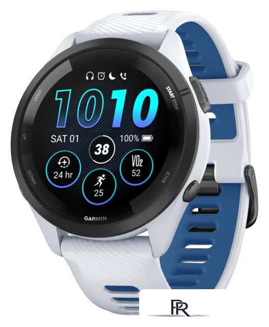 Умные часы Garmin Forerunner 265 (белый камень/синий) - Изображение №1 — Интернет-магазин ПроЗаказ