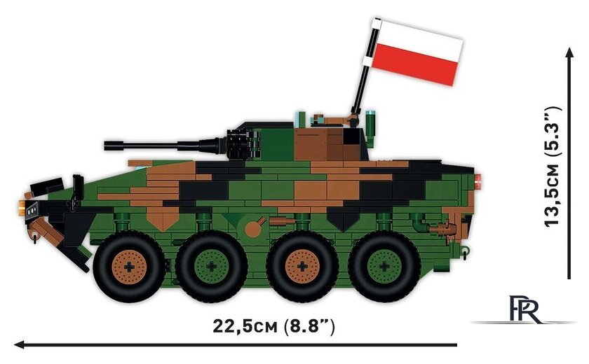 Конструктор Cobi Armed Forces KTO Rosomak - Изображение №9 — Интернет-магазин ПроЗаказ