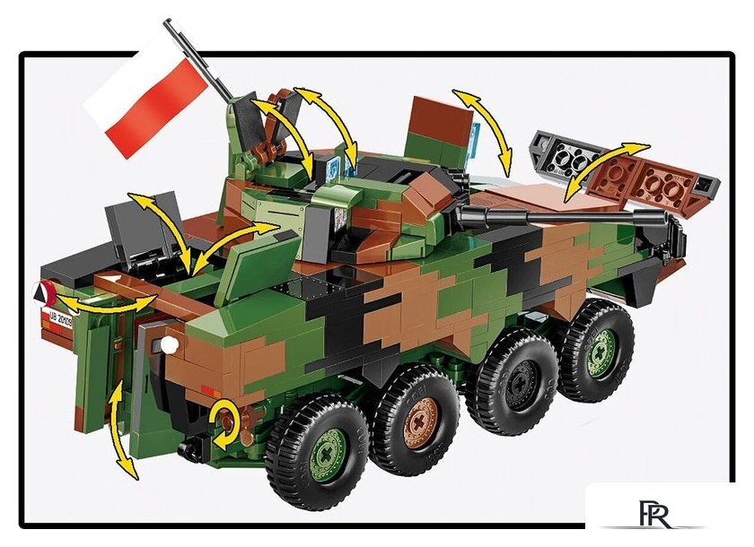 Конструктор Cobi Armed Forces KTO Rosomak - Изображение №7 — Интернет-магазин ПроЗаказ