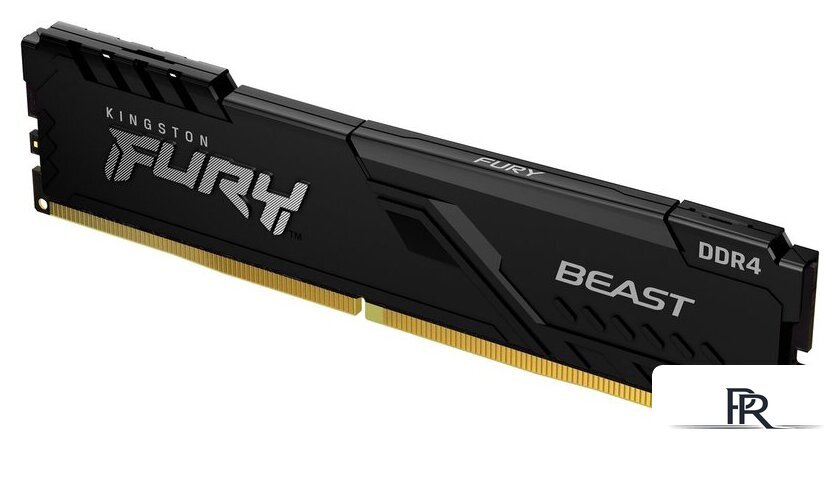 Оперативная память Kingston FURY Beast 4x16GB DDR4 PC4-25600 KF432C16BB1K4/64 - Изображение №2 — Интернет-магазин ПроЗаказ