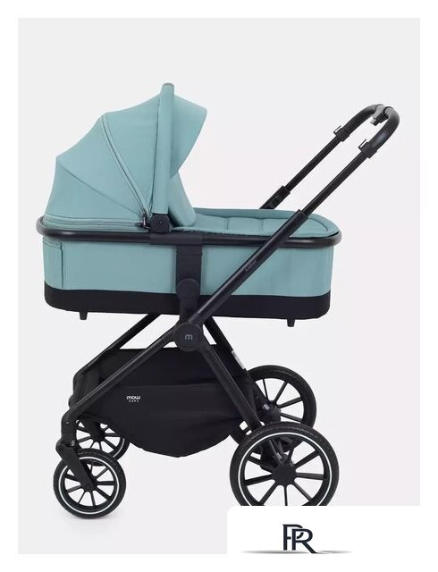 Универсальная коляска MOWbaby Amber MB067 (2 в 1, мятный) - Изображение №16 — Интернет-магазин ПроЗаказ