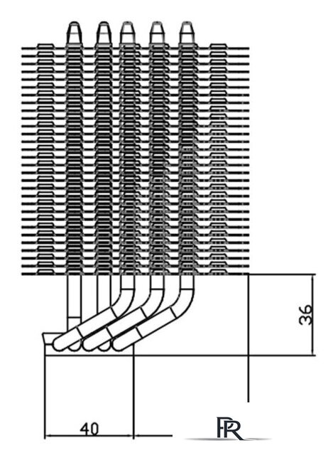 Кулер для процессора Thermalright Macho 120 Rev.B - Изображение №12 — Интернет-магазин ПроЗаказ