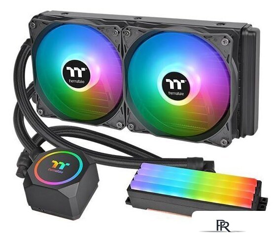 Система жидкостного охлаждения для процессора Thermaltake Floe RC240 CL-W271-PL12SW-A - Изображение №1 — Интернет-магазин ПроЗаказ