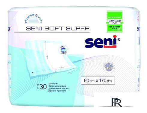 Пеленки Seni Soft Super 170x90 (30 шт) - Изображение №1 — Интернет-магазин ПроЗаказ