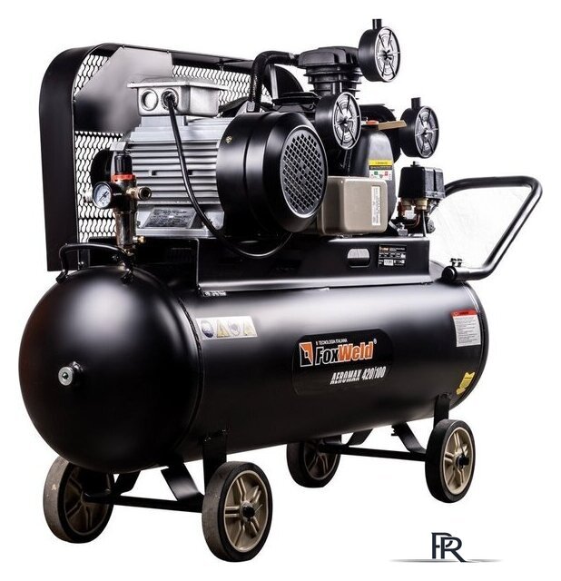 Компрессор FoxWeld Aeromax 420/100 5074 - Изображение №4 — Интернет-магазин ПроЗаказ