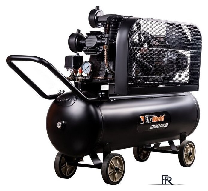 Компрессор FoxWeld Aeromax 420/100 5074 - Изображение №3 — Интернет-магазин ПроЗаказ